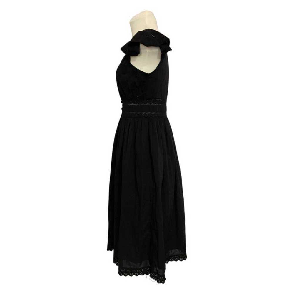 ONLY Boho Fit & Flare Black Dress Size 36/S - image 5