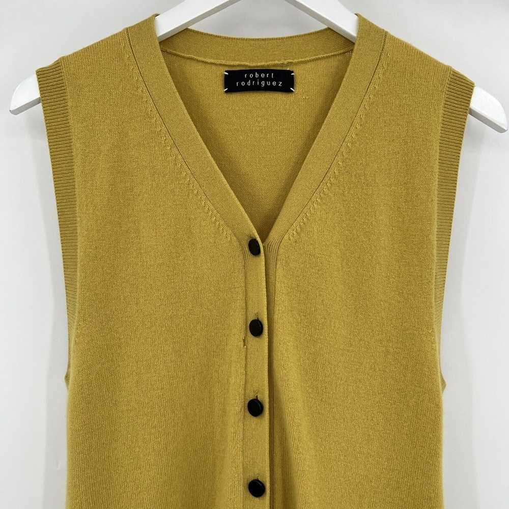 Robert Rodriguez 100% Cashmere Sweater Dress Butt… - image 2