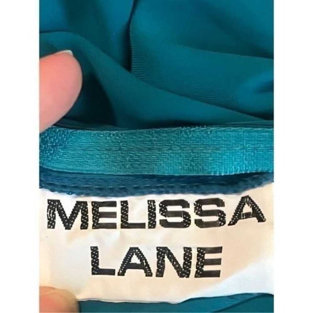 Vtg 70/80 Melissa Lane Pleated Asymmetrical Colla… - image 6