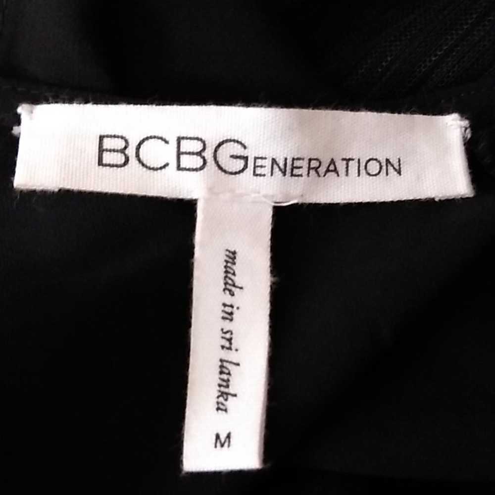 BCBGeneraton Womens SZ Medium Black Shift Dress S… - image 6