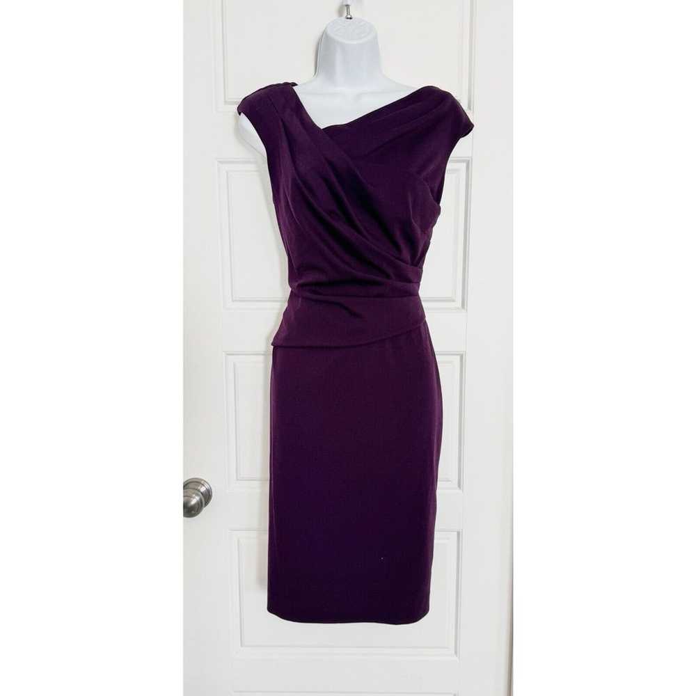 Lauren Ralph Lauren Dress Size Size 10 Deep Purpl… - image 2