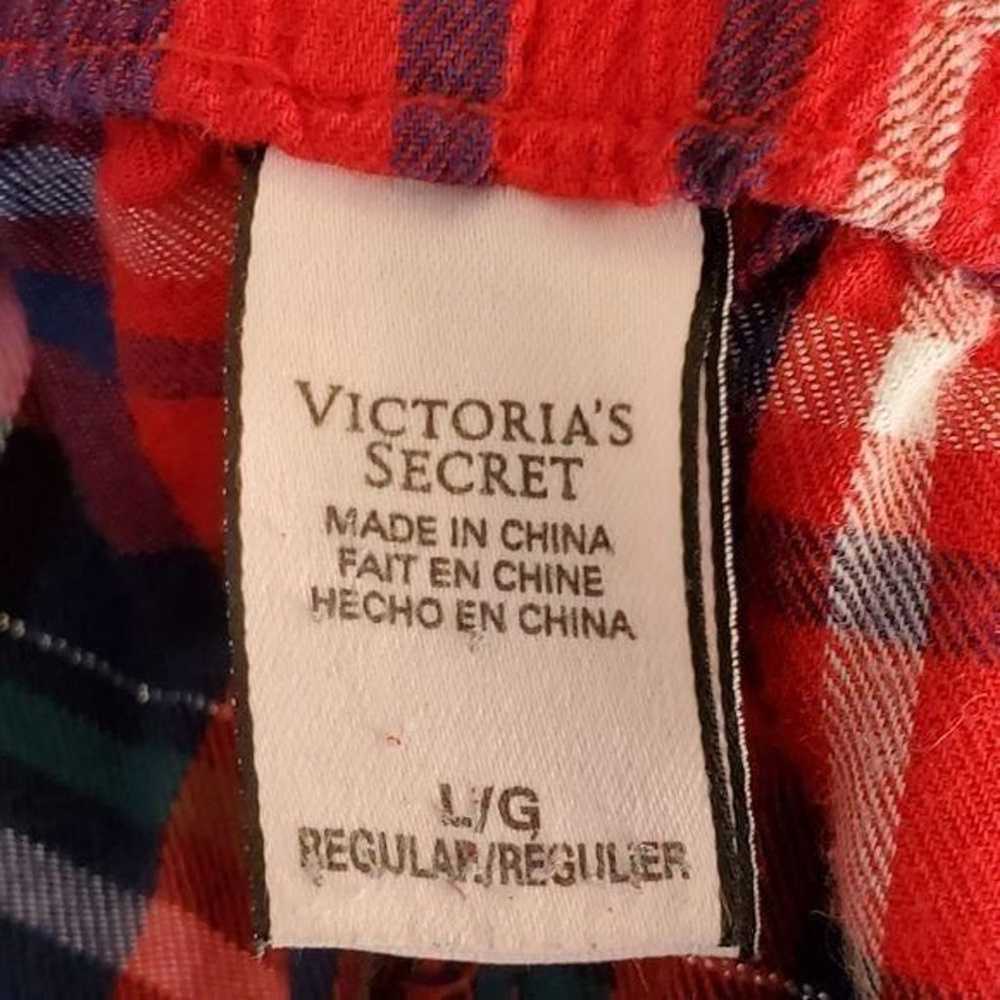 VICTORIA'S Secret plaid pajama size large - image 10