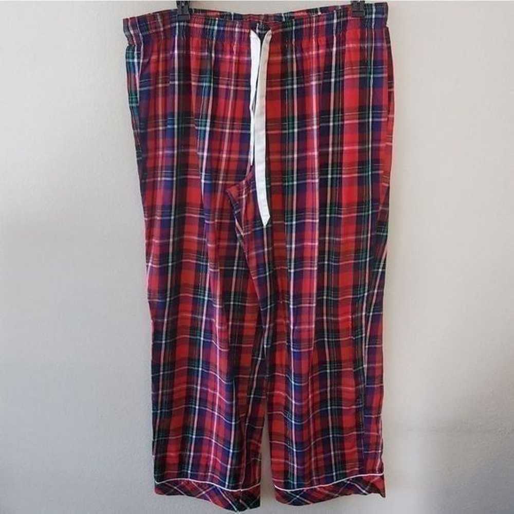 VICTORIA'S Secret plaid pajama size large - image 5