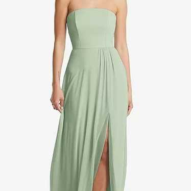 Bella Bridesmaids Lux Chiffon Strapless Gown with… - image 1