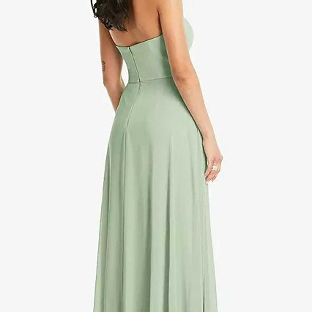 Bella Bridesmaids Lux Chiffon Strapless Gown with… - image 2