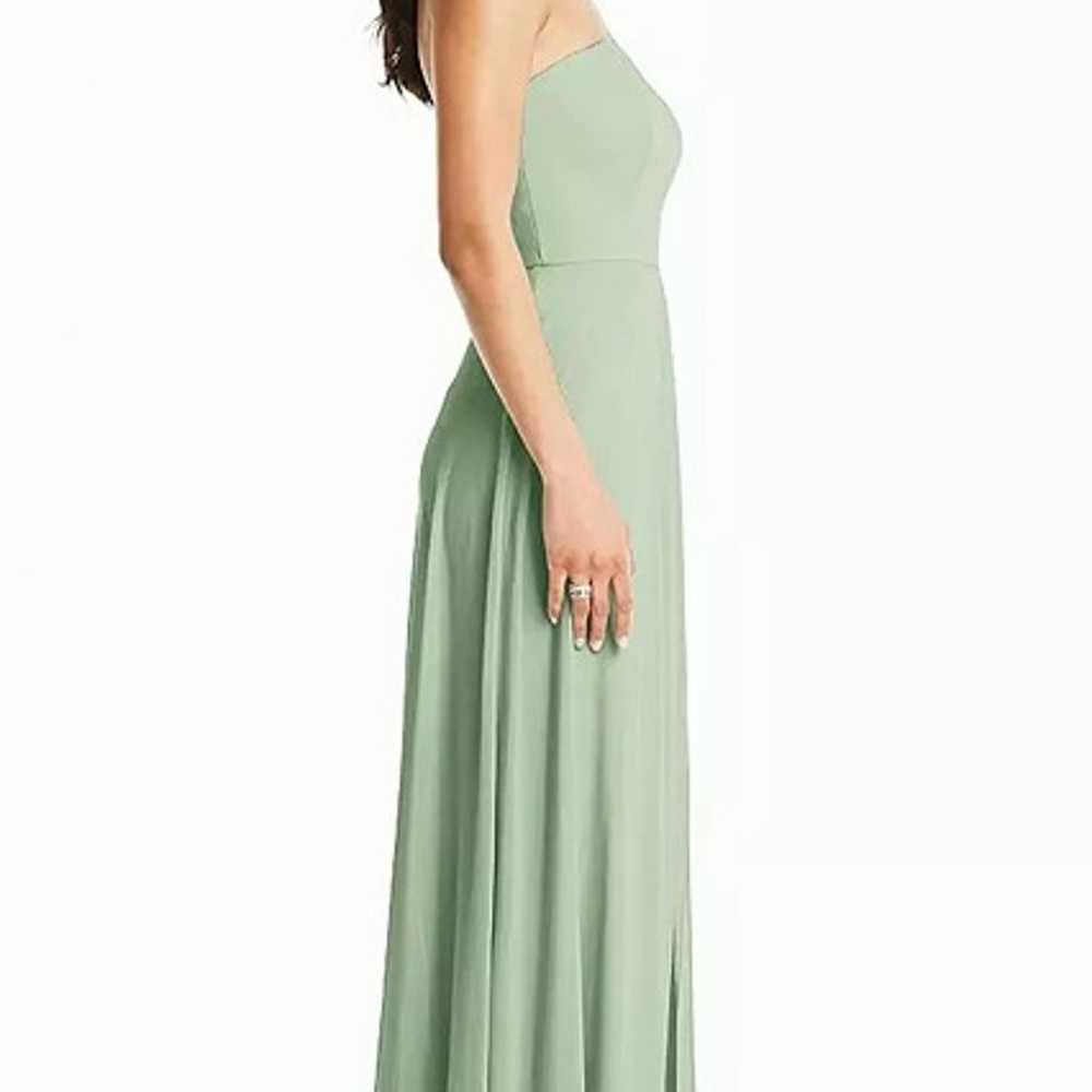 Bella Bridesmaids Lux Chiffon Strapless Gown with… - image 3