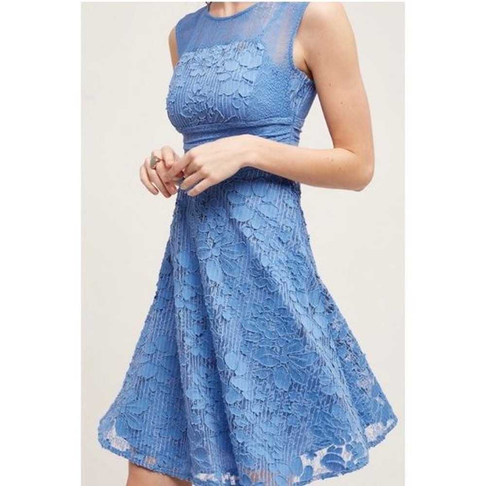 Moulinette Sœurs blue floral lace dress 12 - image 4