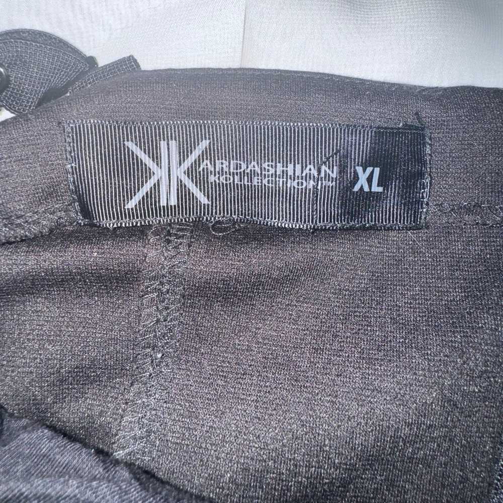 Kardashian Kollection black dress XL - image 8