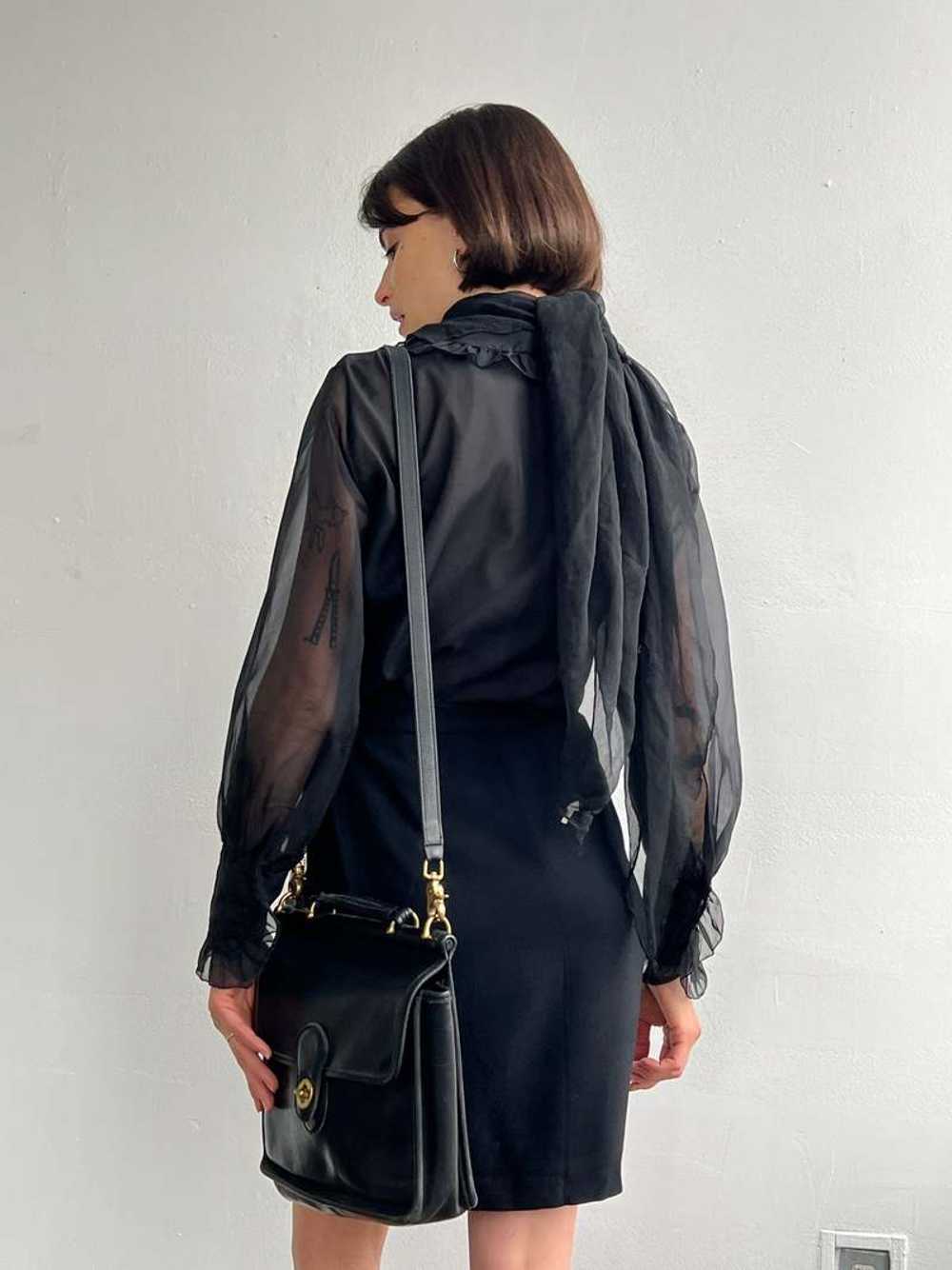 Vintage Sonia Rykiel Miniskirt - Black - image 5
