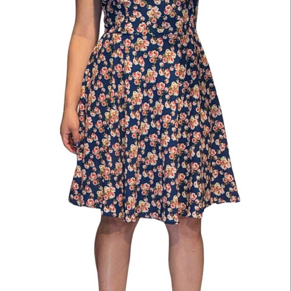 Betsey Johnson Floral dress size 6 - image 1