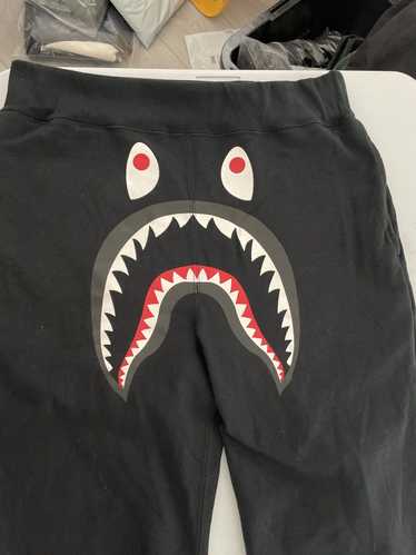 Bape Bape Black Shark Sweatpants