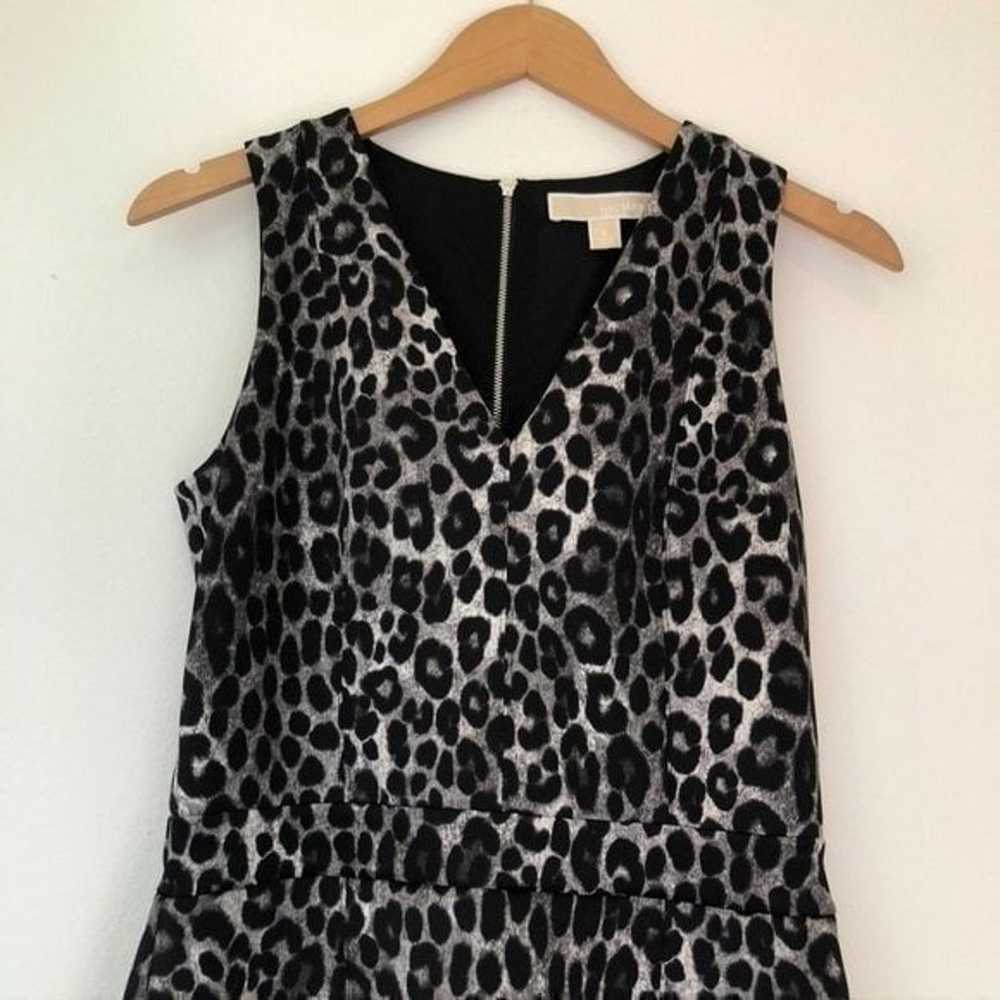 MICHAEL MICHAEL KORS Leopard Print Scuba Dress Gr… - image 3
