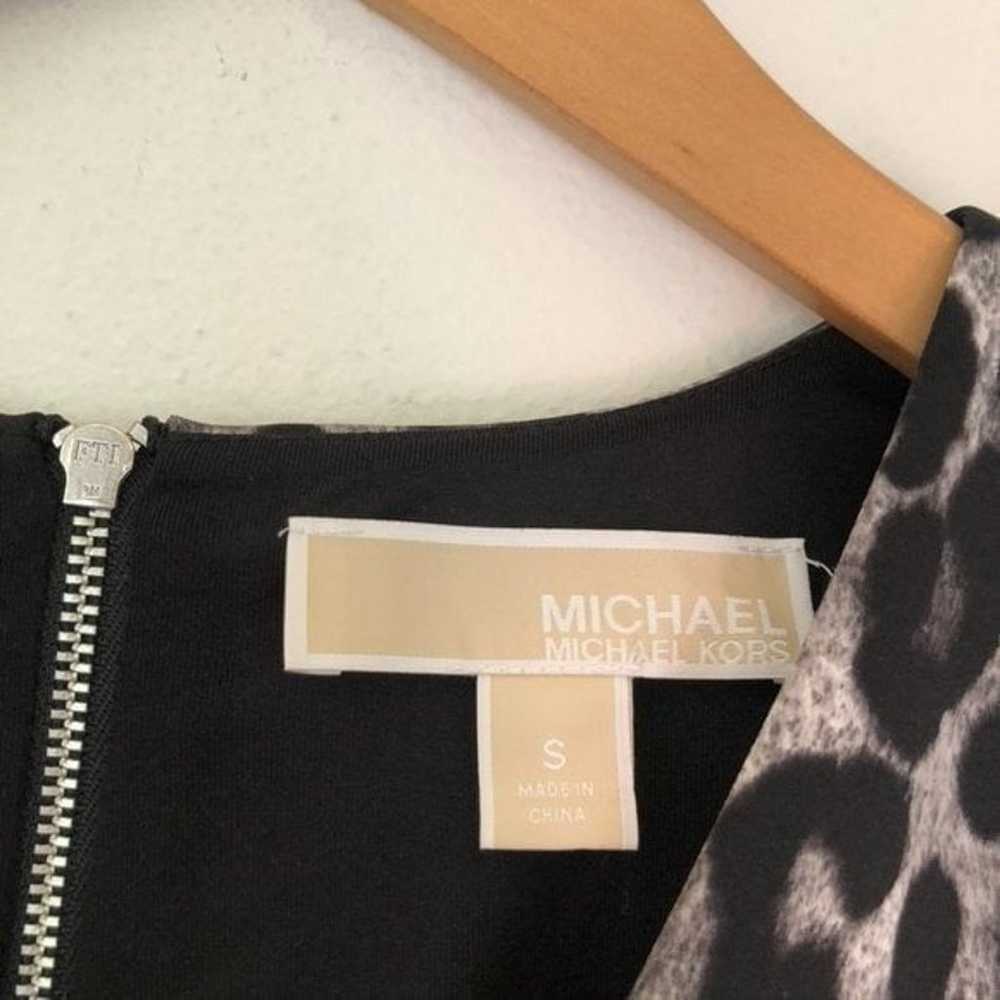 MICHAEL MICHAEL KORS Leopard Print Scuba Dress Gr… - image 5