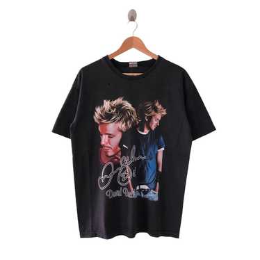 David Beckham × Rock T Shirt Vintage David Beckha… - image 1