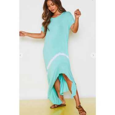 Fantastic Fawn High Low Dress Mint short sleeve t… - image 1