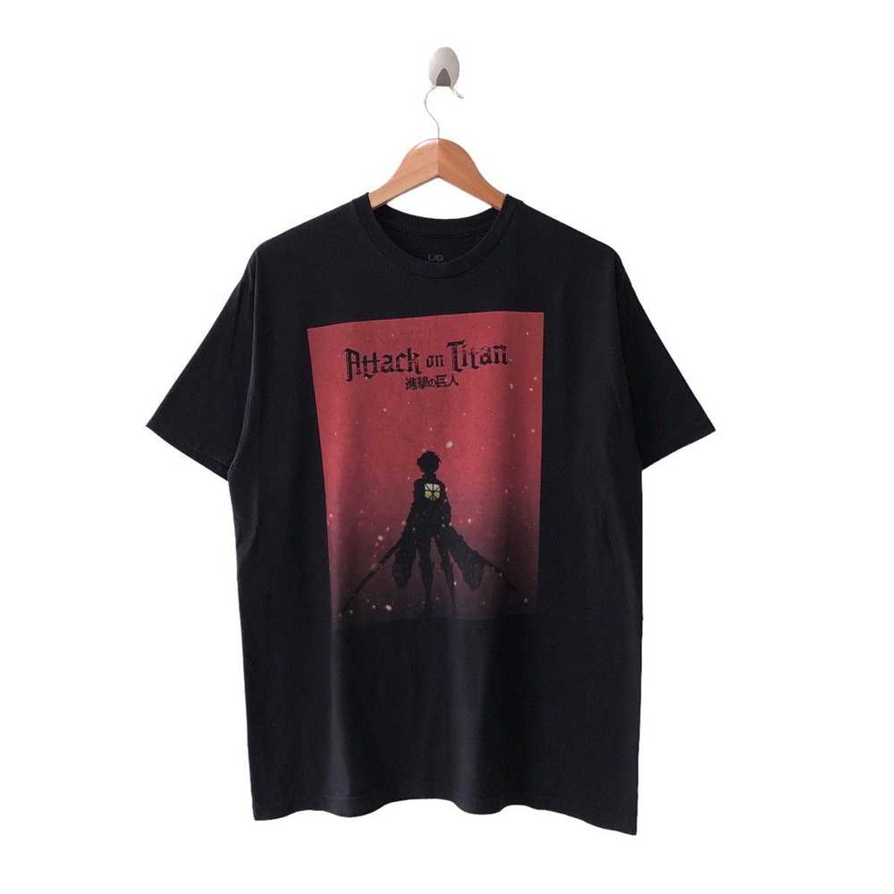 Anima × Japanese Brand Vintage Attack On Titan Ts… - image 1