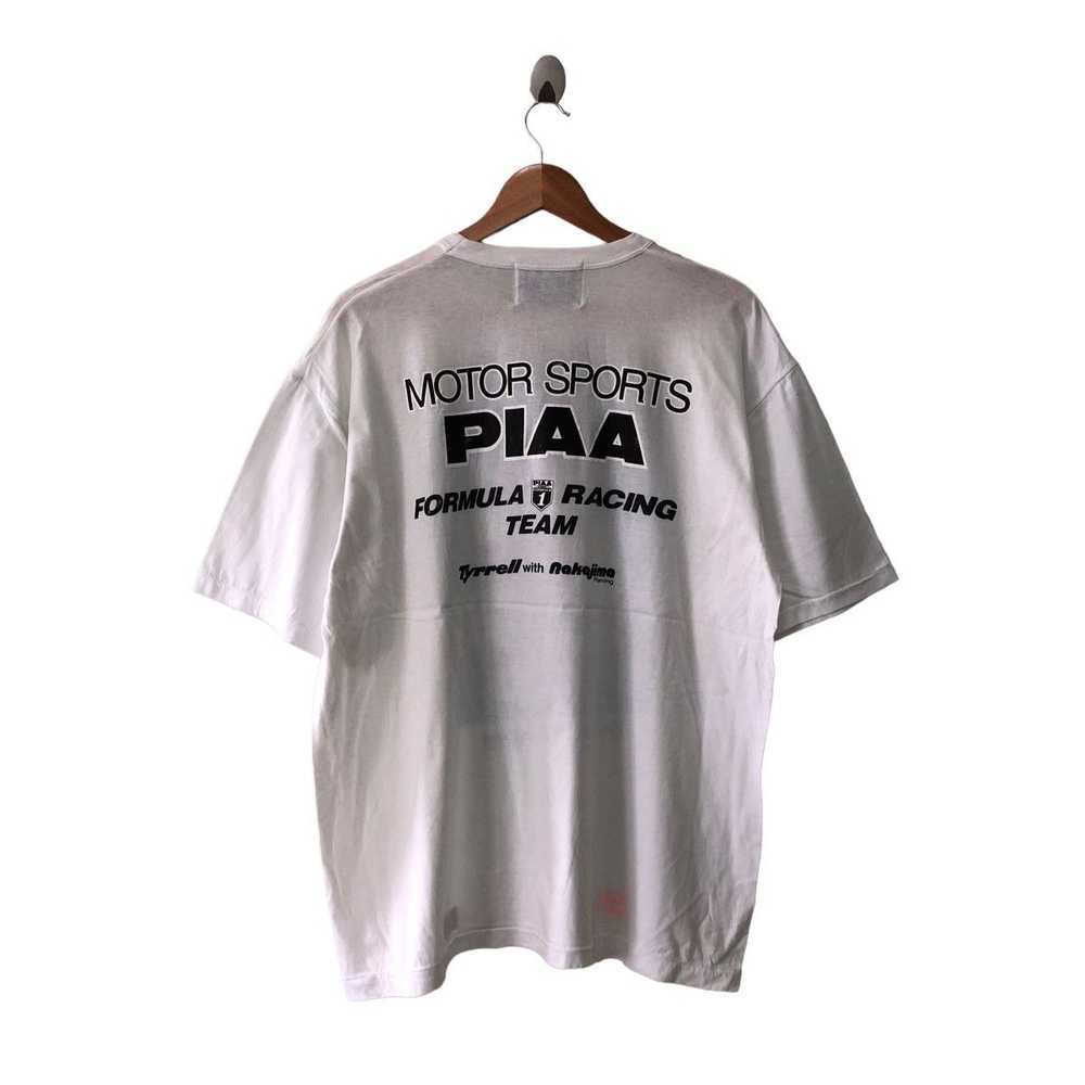 Racing × Sportswear Vintage Piaa F1 Tshirt - image 3