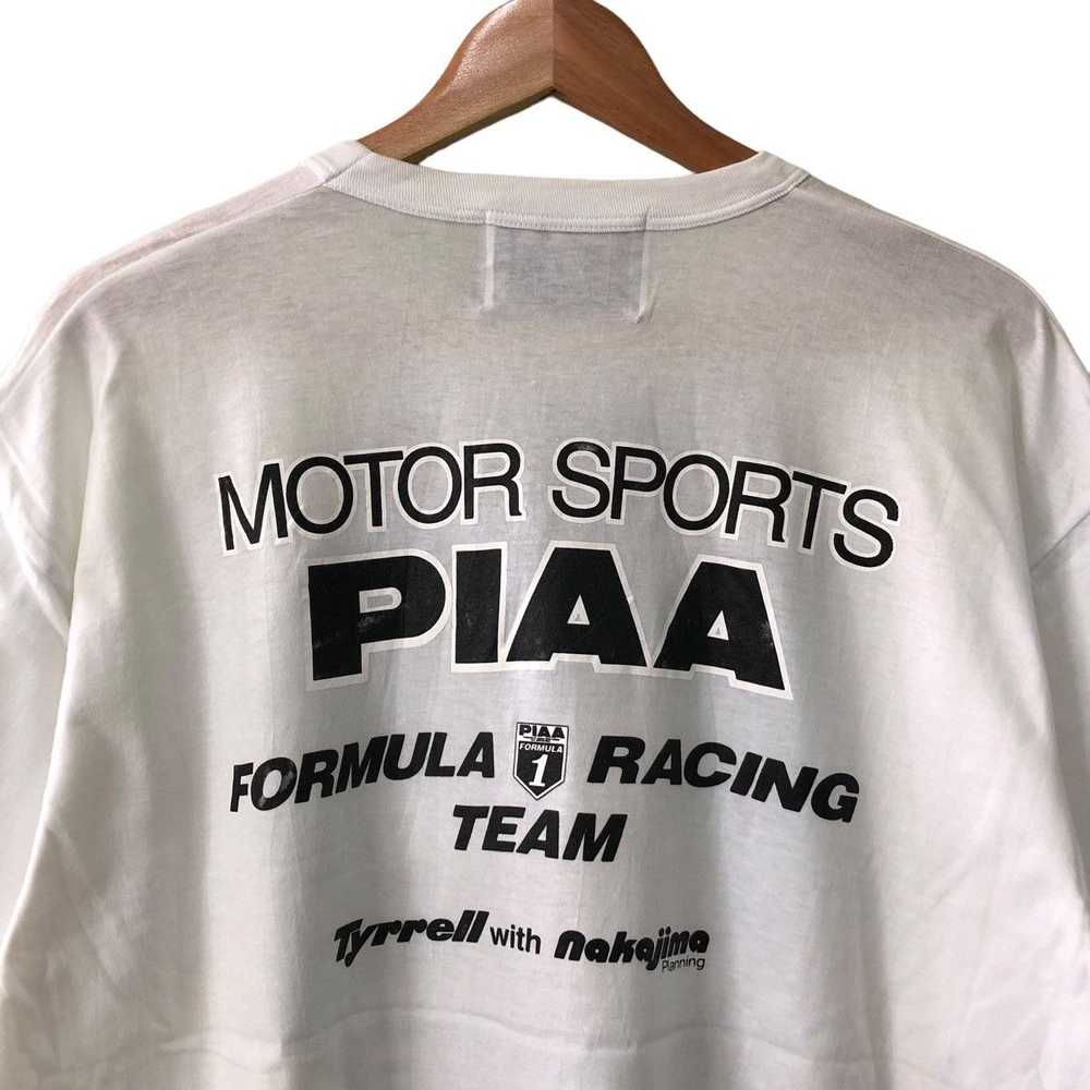 Racing × Sportswear Vintage Piaa F1 Tshirt - image 4