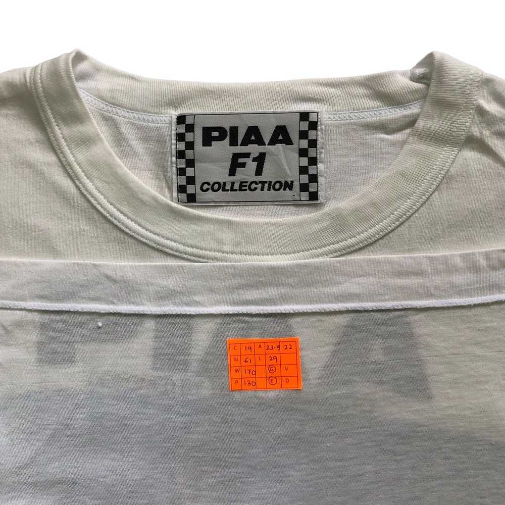 Racing × Sportswear Vintage Piaa F1 Tshirt - image 5