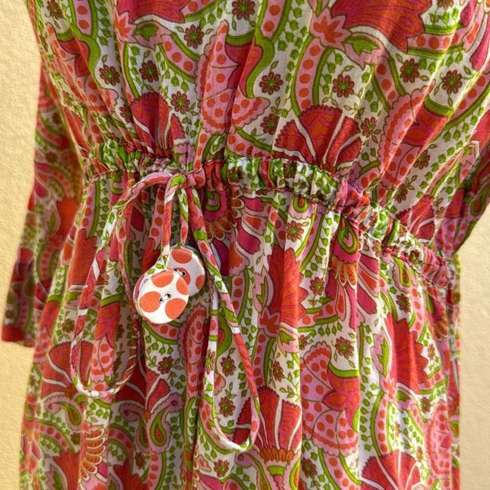 Gretchen Scott Designs V-neck Floral Dress - image 5
