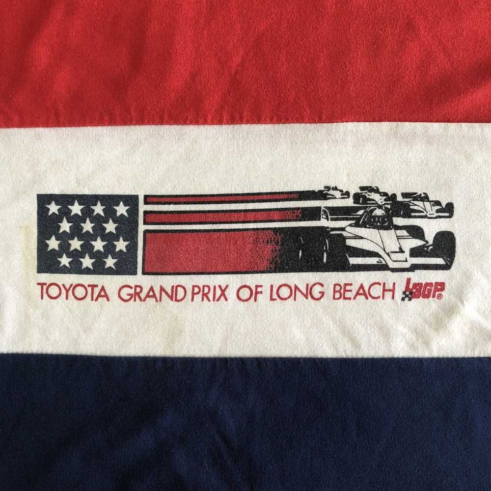 Racing × Streetwear Vintage Toyota Grand Prix Tsh… - image 2