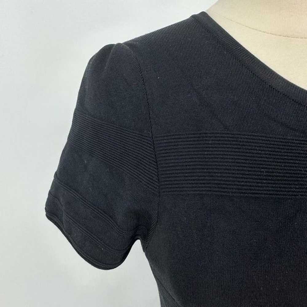 J. McLaughlin Knit Midi Dress Short Sleeve Size M… - image 4