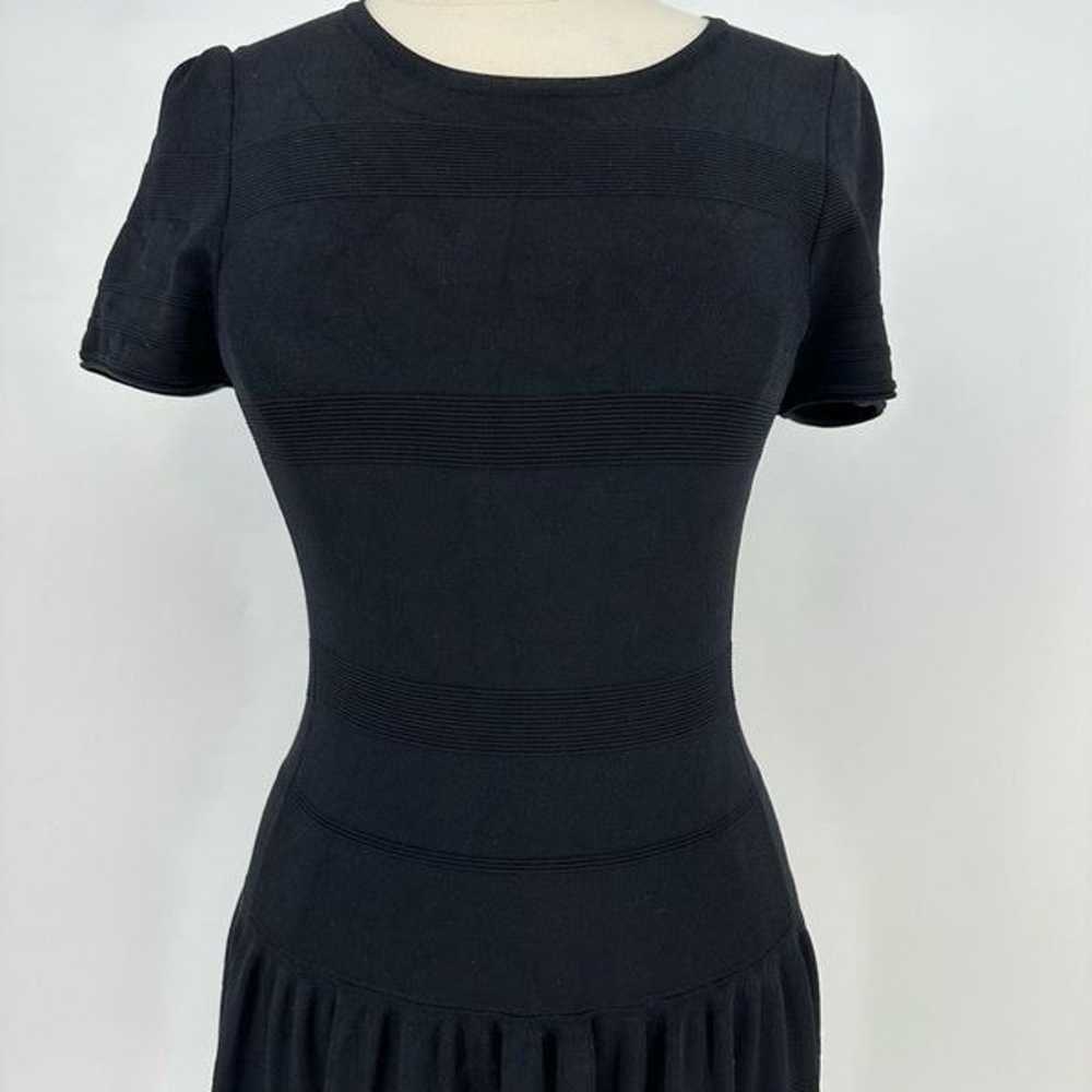 J. McLaughlin Knit Midi Dress Short Sleeve Size M… - image 5