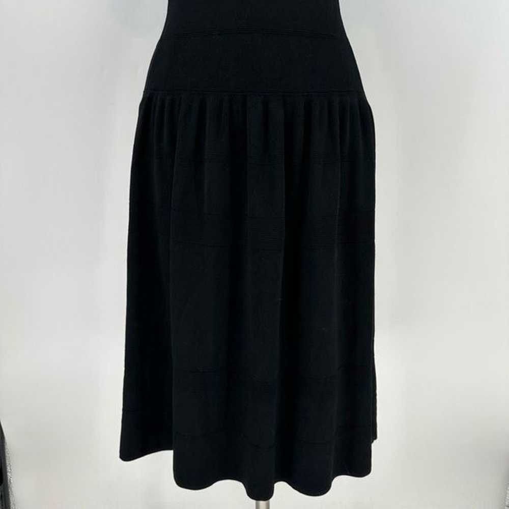 J. McLaughlin Knit Midi Dress Short Sleeve Size M… - image 6