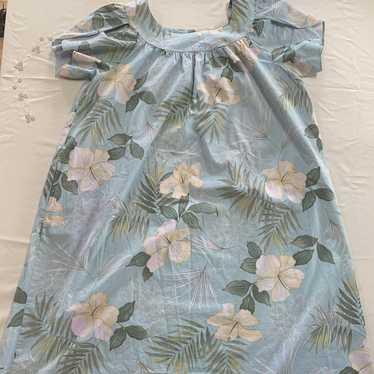 Hilo Hattie The Hawaiian Original Muumuu Dress Bl… - image 1