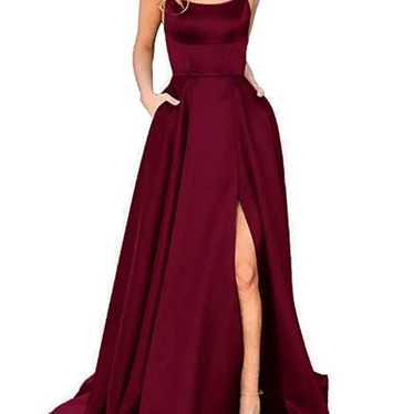 Full Skirt Corset Back Dress perfect for Prom, Pag