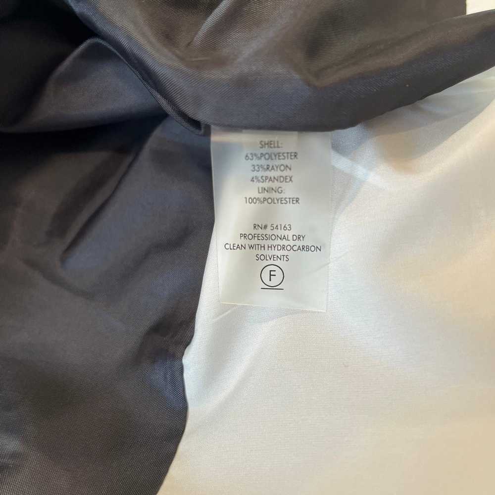 Calvin Klein Gray Sleeveless Striped Hem Belt Dre… - image 11