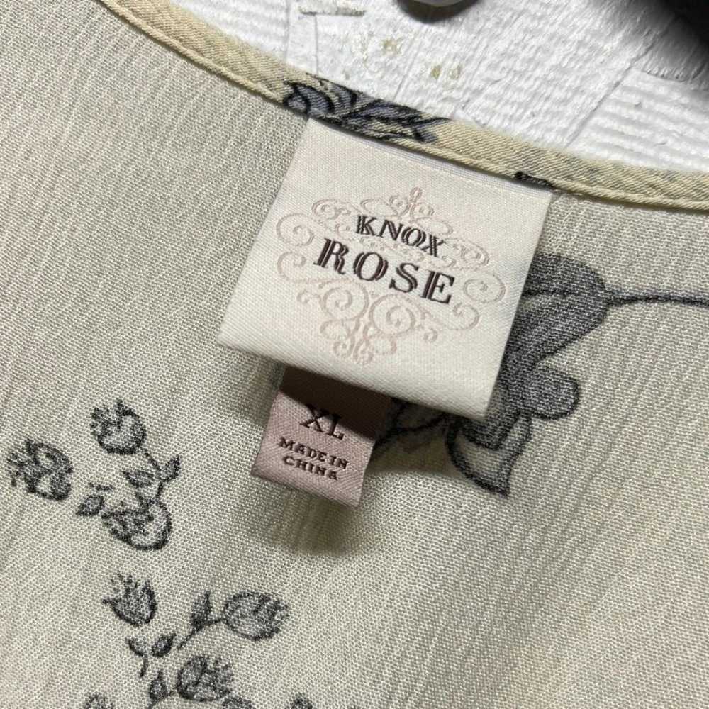 Knox Rose Dress Maxi Floral Long Sleeve Surplice … - image 3
