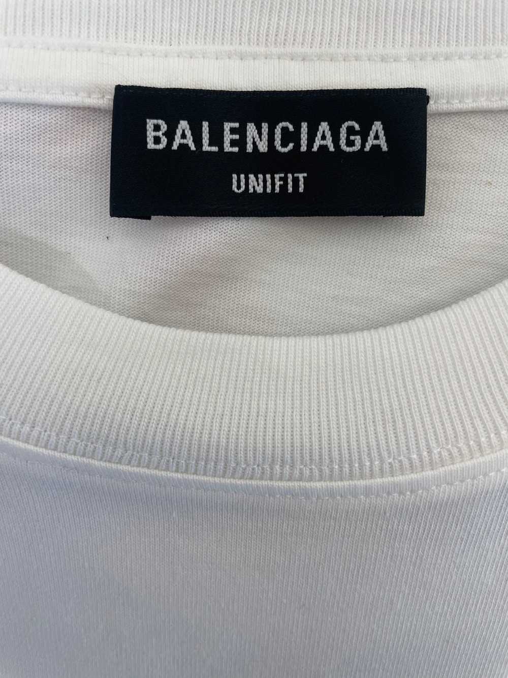 BALENCIAGA/T-Shirt/L/Cotton/WHT/ - image 3