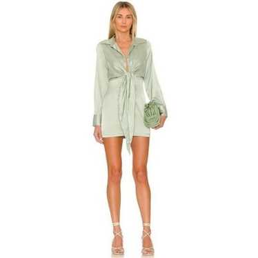 MORE TO COME from Revolve Madelyn Satin Mini Dres… - image 1