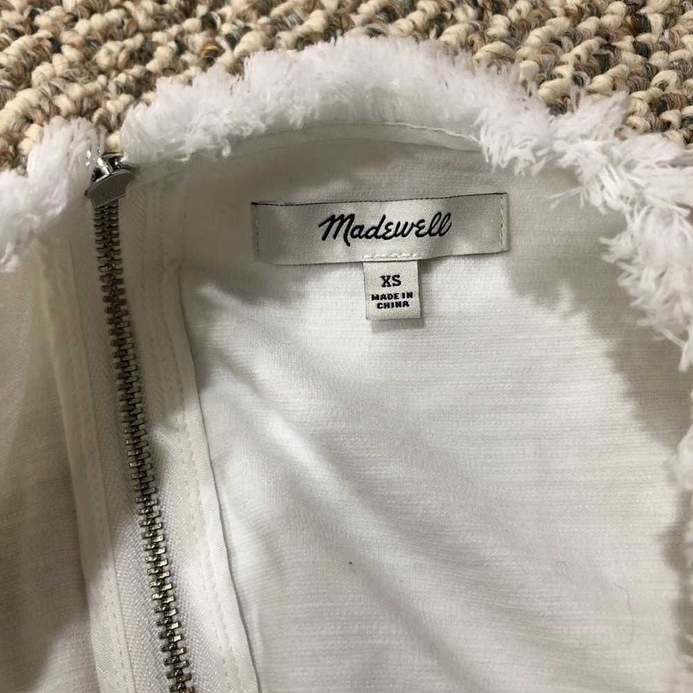 Madewell White Skater Dress - image 8