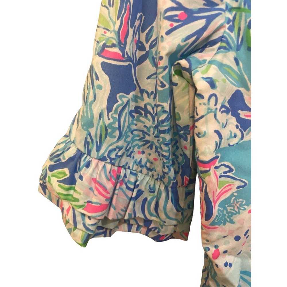 Lilly Pulitzer Fiesta Stretch Dress Coastal Blue … - image 5