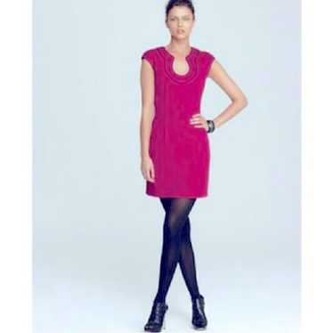 Trina Turk Pink Fuchsia Fong Sheath Dress Sz 4