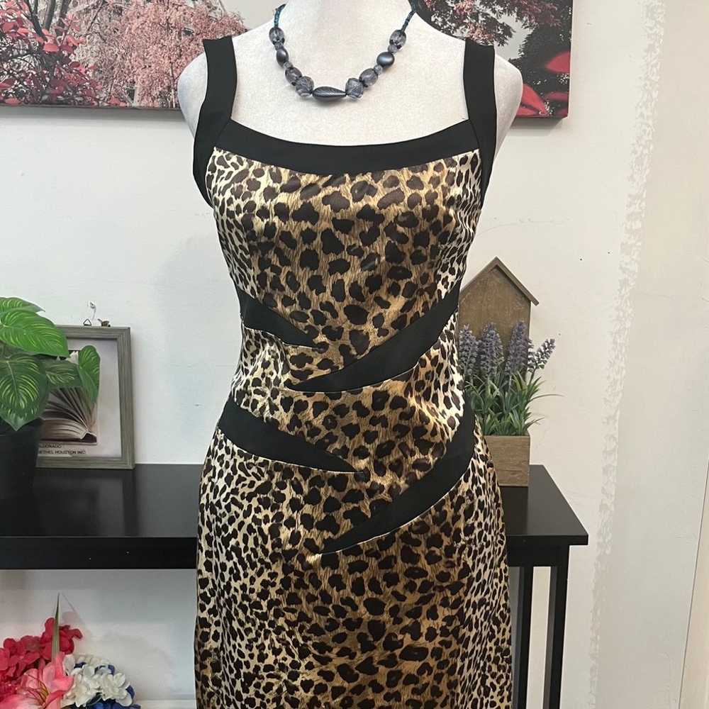 Joseph Ribkoff Women’s Dress Size 4 Sleeveless Zi… - image 1