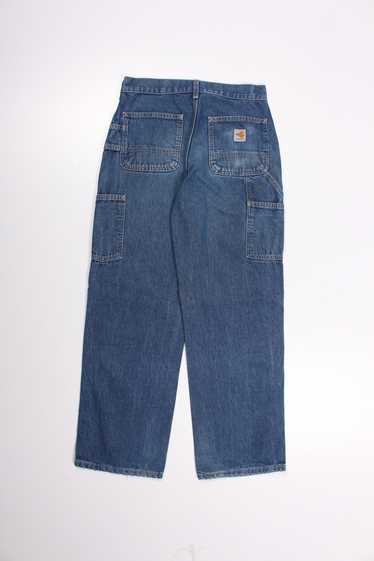 Men's Vintage Carhartt FR Carpenter Trousers W30 … - image 1