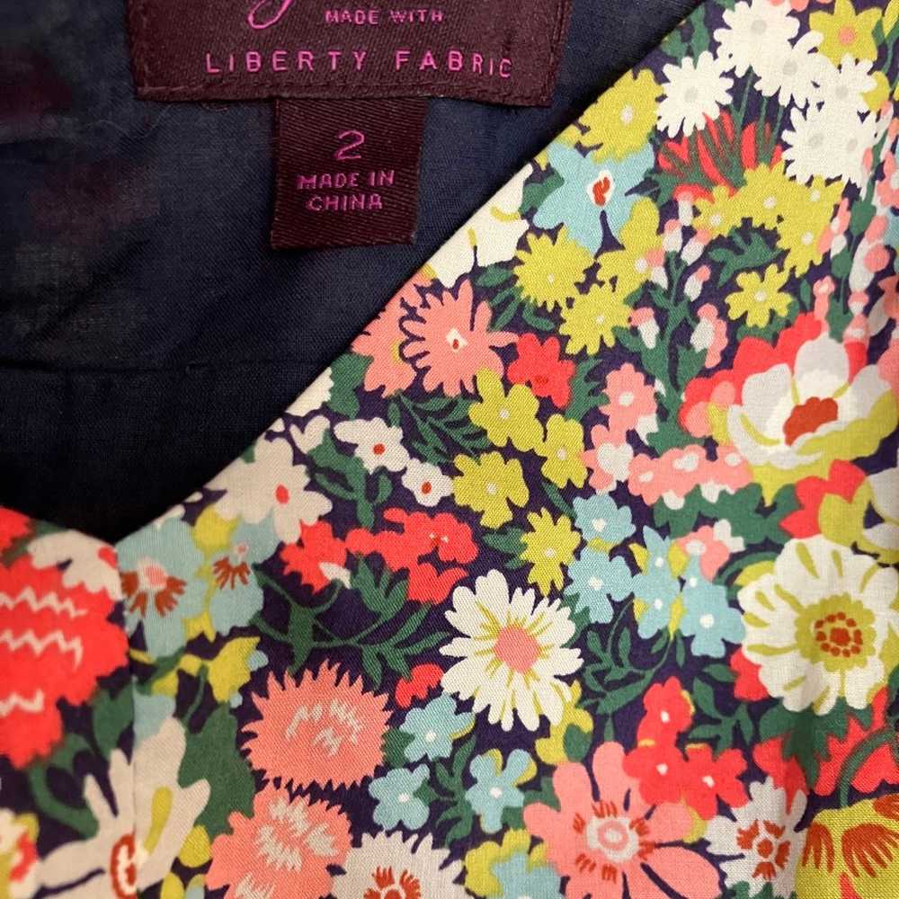 J Crew Liberty of London Floral Midi Dress - image 7