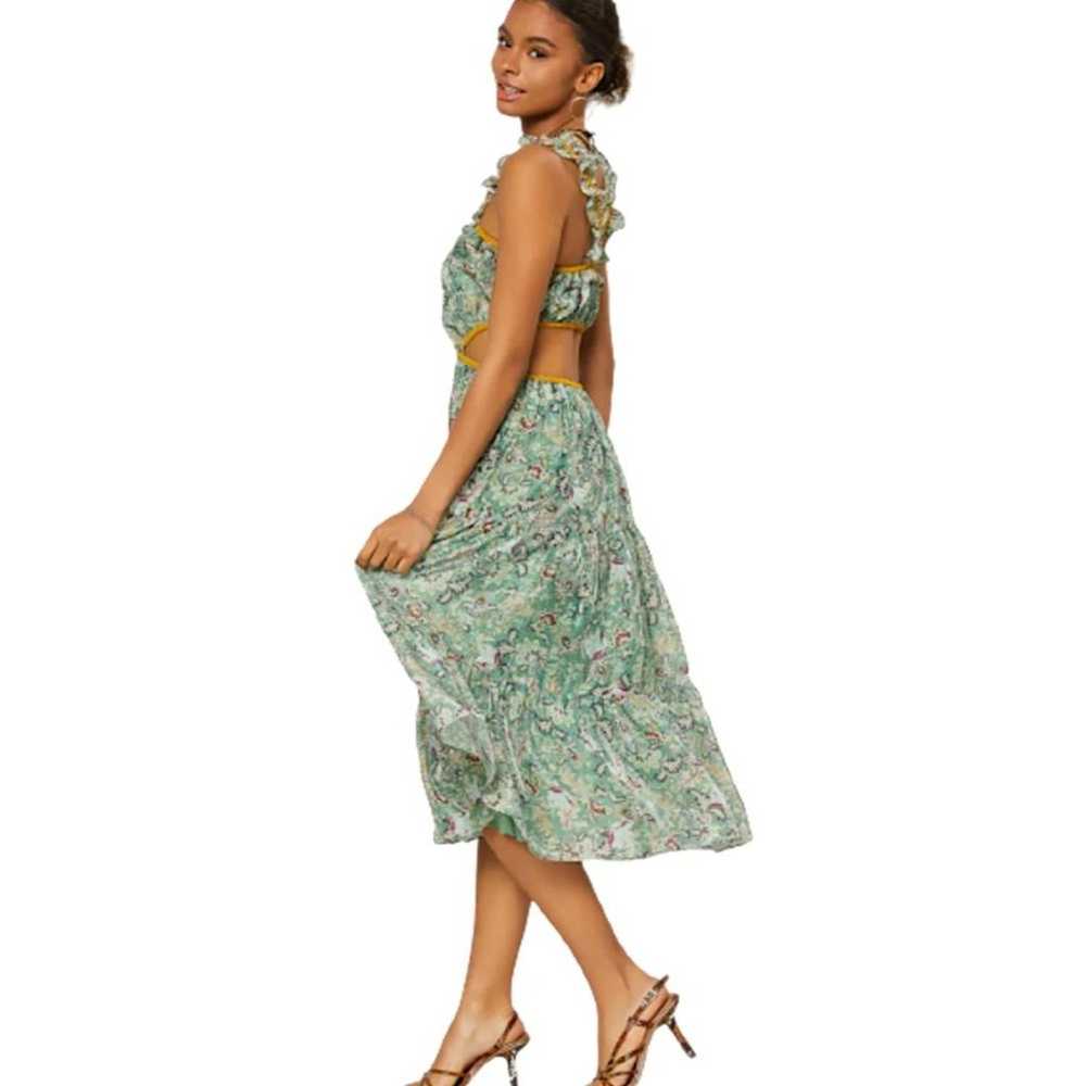 CURRENT AIR Lasalle Open Back Midi Dress  XS - image 7