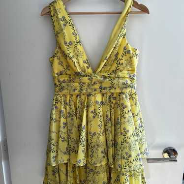 Aqua Luxe Yellow Sundress - image 1