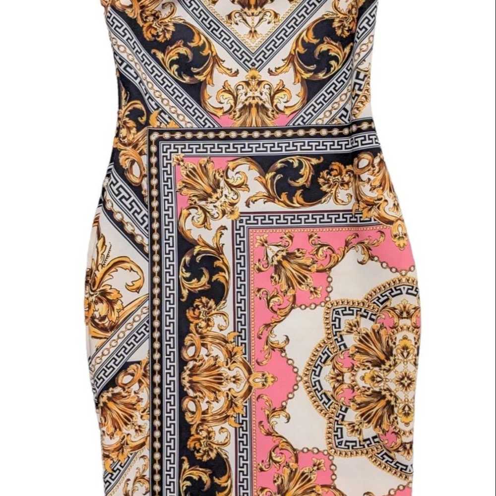 GUESS by Marciano Baroque Print Scuba Dress size S - image 2