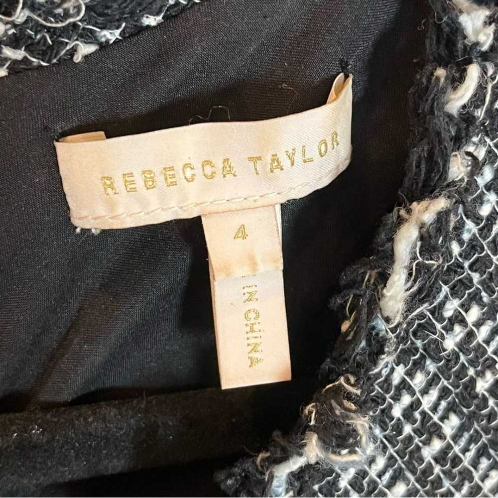 Rebecca Taylor Tweed Fit & Flare Short Sleeve Min… - image 12