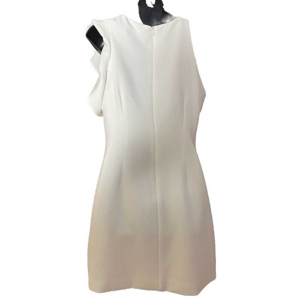 LULUS Dress Dinah White One-Shoulder Ruffle Short… - image 4