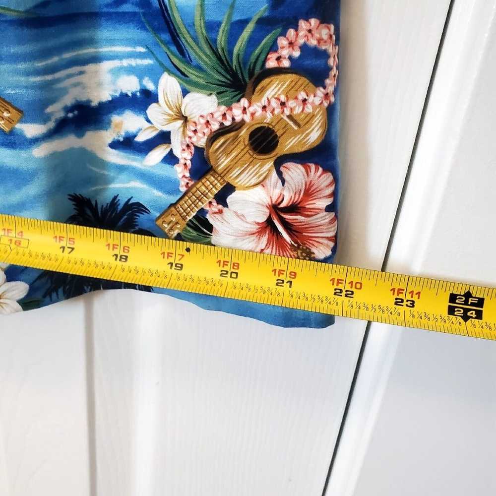 Hilo Hattie Dress Women's Size 8 Blue Beach Hawai… - image 10