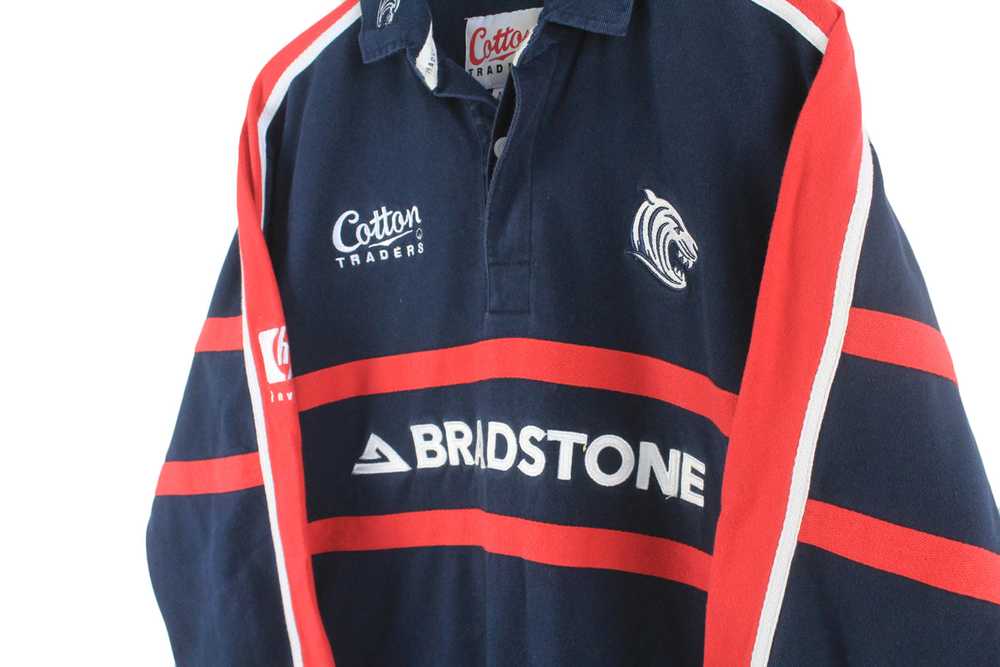 Vintage Leicester Tigers 2002-03 Cotton Traders R… - image 3