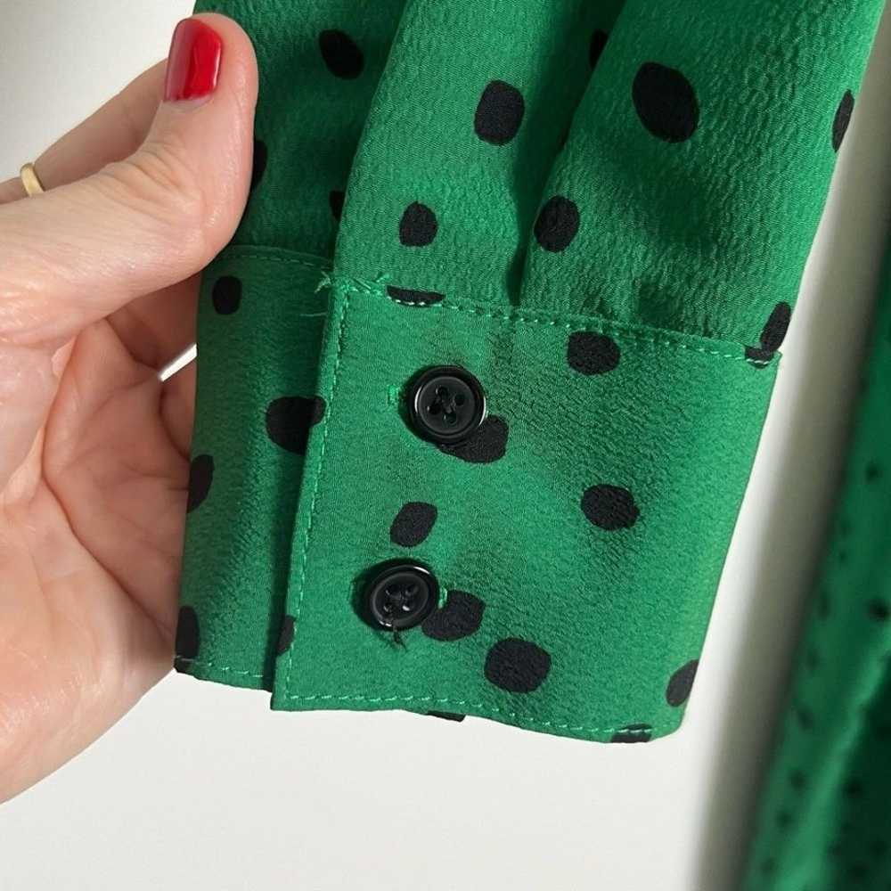 Eloquii Emerald Green Abstract Cheetah Print Long… - image 7