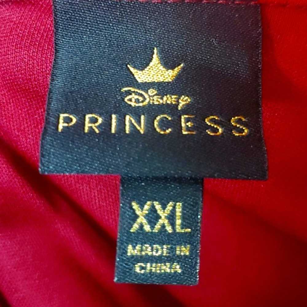 DISNEY PRINCESS LACE BURGUNDY DRESS Size XXL - image 6