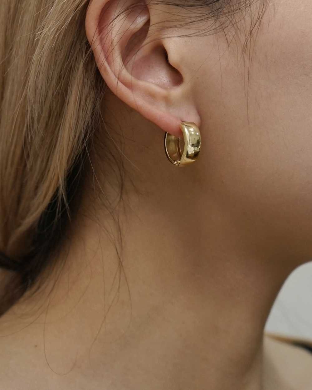 14k Gold Hoop Earrings - image 2